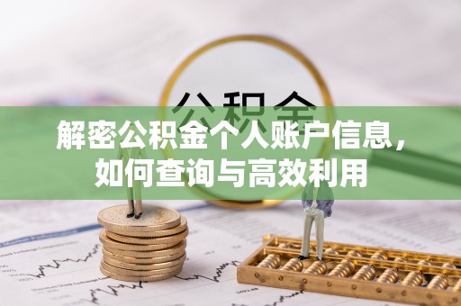 库车解密公积金个人账户信息，如何查询与高效利用