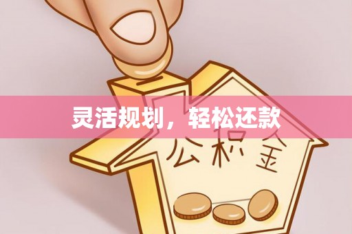 库车灵活规划，轻松还款