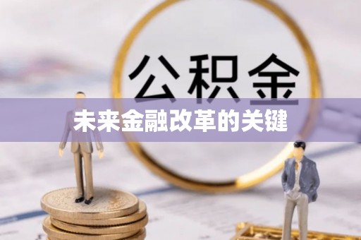 库车未来金融改革的关键